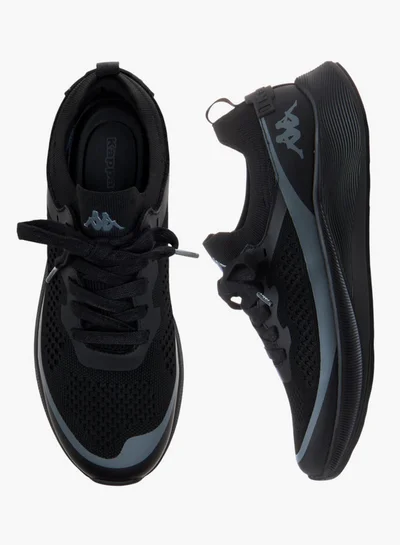 Kappa Men's Textured Sports Shoes with Lace-Up Closure