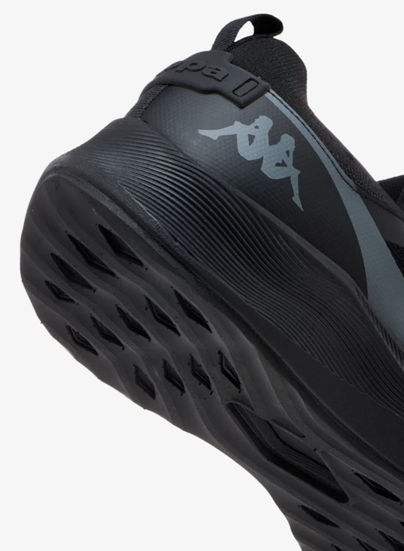 Kappa BLACK Men's Textured Sports Shoes with Lace-Up Closure for Men | Best Price UAE