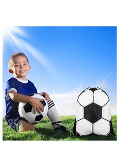 Party Set of 5 Football Party Favors Drawstring Gift Bags Sports Party Cheerleader Bag Football Party Supplies, Football Style, Classic  - Image 4
