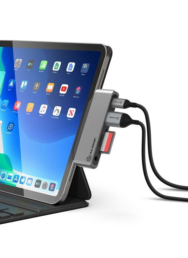 ALOGIC - Alogic USB-C Doch Anchor Card Reader Hub - Image 1