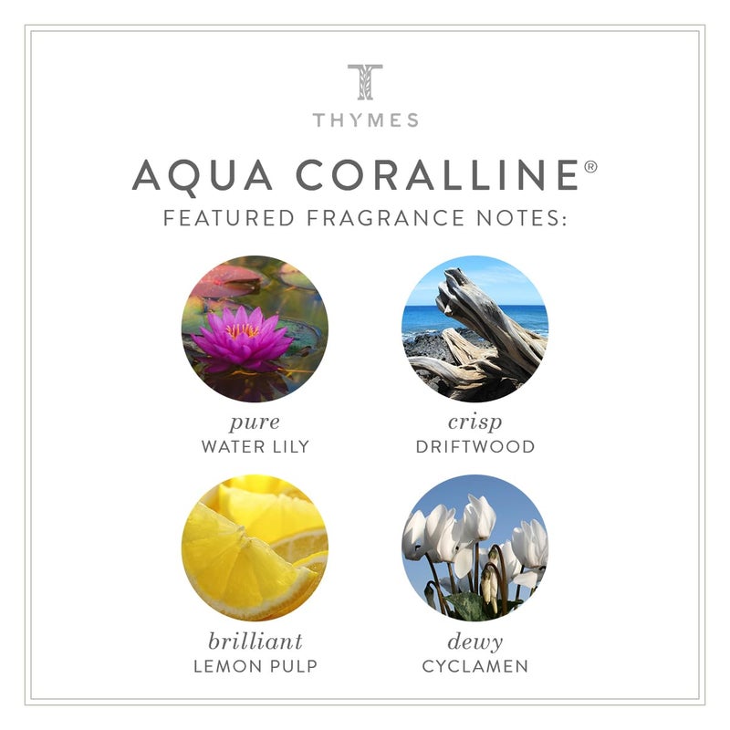 Thymes لوشن الجسم أكوا كورالين - لوشن مرطب برائحة الشاطئ مع زيت البحر النبق - 9.25 أونصة - Image 4