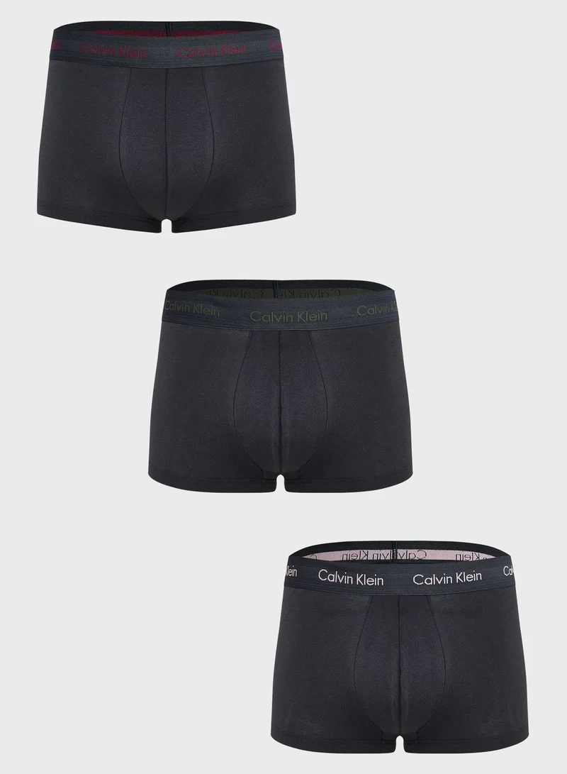 CALVIN KLEIN 3 Pack Essential Trunks