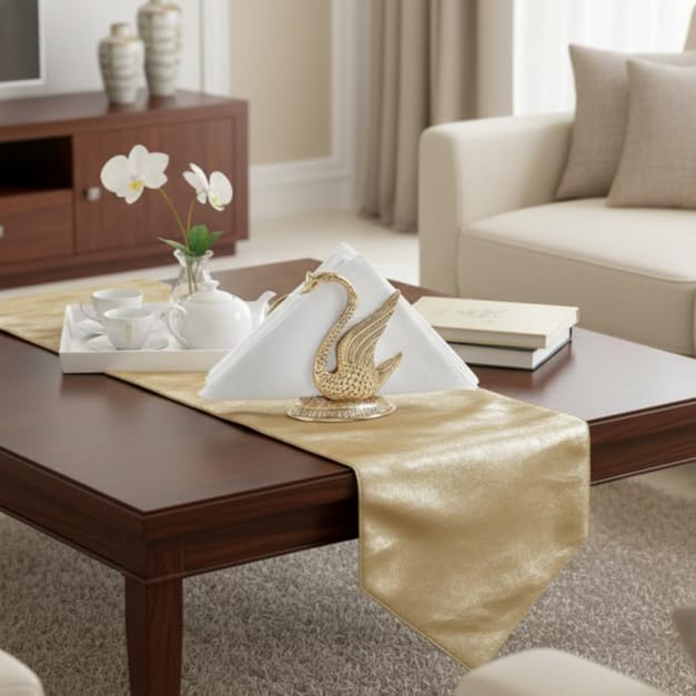KridayKraft Metal Swan/Duck Shape Napkin Holder,Tissue Paper Holder for Dining Tableware 2 pcs Set,Animal Showpiece Saras Metal Statue for Table Decor & Gifts Article... - Image 5