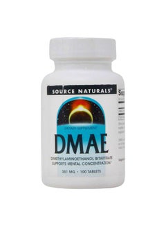 Source Naturals Source Naturals DMAE, 351 mg, 100 Tablets 