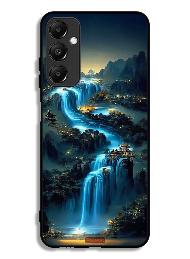 Tolwak Samsung Galaxy A05s Protective Case Cover Waterfall Art - Image 1