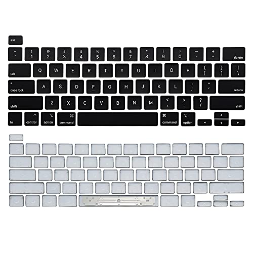 Nockchawon Keyboard Keycaps,Keycap Full Set of US Replacement for MacBook Pro Retina 16" A2141 2019 Year for 13" A2289 A2251 2020 Year - Image 2