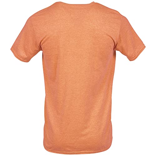 Gildan Adult Softstyle Cotton T-Shirt, Style G64000, Multipack, Heather Orange (2-Pack), X-Large - Image 4