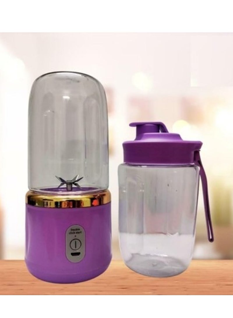 إيباسكت خلاط عصير محمول 3*1لعصر الفوكه والخضروات خلاط عصرى  يستخدم فاى وقت واى مكان لسهولة حمله واستخدامه (موف) - Image 1