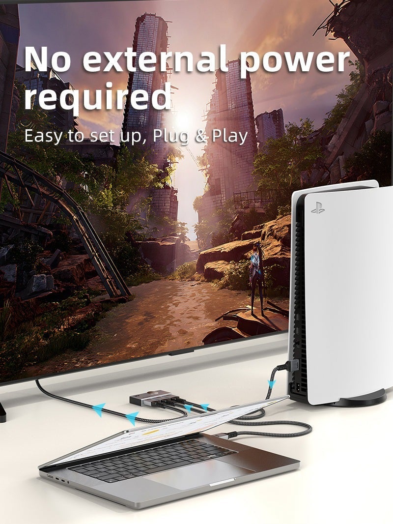 CABLETIME 4K 60HZ HDMI 2.0 SWITCH 2 IN 1 - Image 5