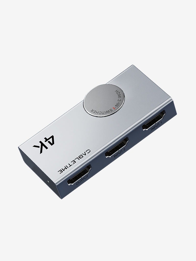 CABLETIME 4K 60HZ HDMI 2.0 SWITCH 2 IN 1 - Image 1