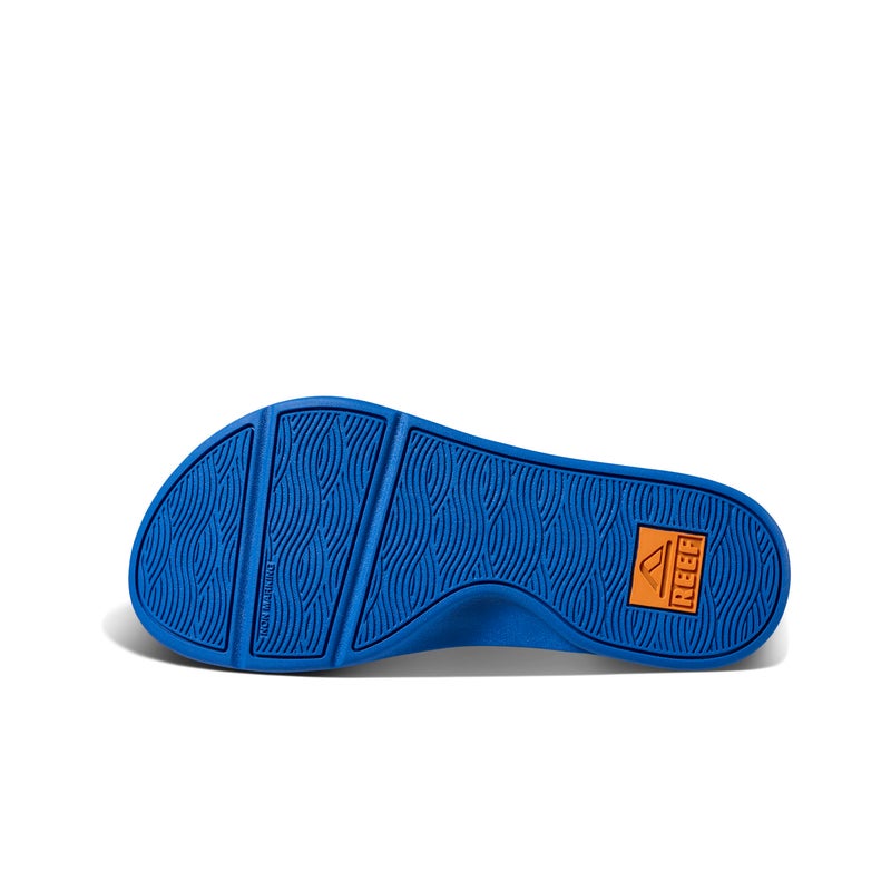 Reef Mens Sandals, Cruiser, Blue/White/Orange, 10 - Image 5
