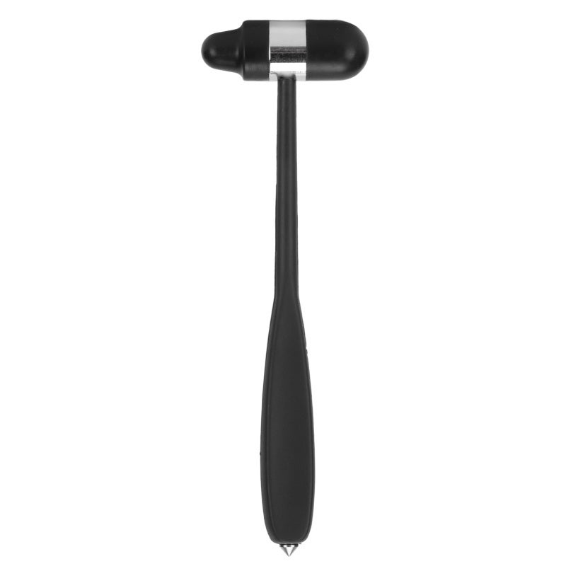 Reflex Hammer: 2 Silicone Head, Comfortable Ergonomic Grip, Accurate Reflex Testing - Multifunctional Medical Reflex Hammer for Neurological Exams, Medical Students, Home Medical Kits - Image 1