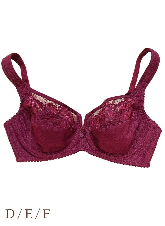 Every Woman Knows Bust Lifting Wireless Bra with Wide Adjustable Straps and No Underwire 36-48 DEF  - Image 4