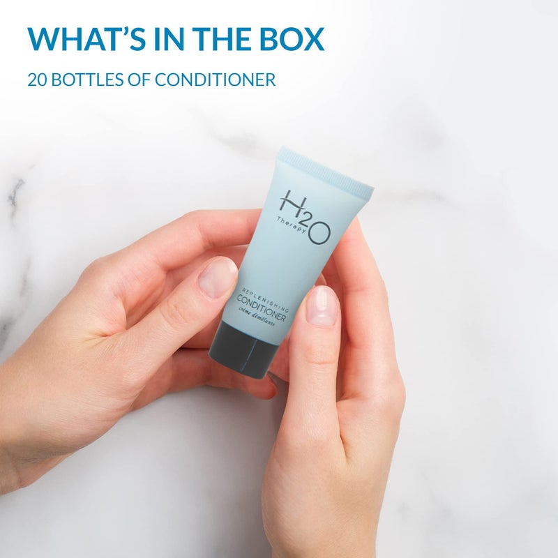 H2O Therapy Conditioner, Travel Size Hotel Hospitality, 0.85 oz (Case of 20) - Image 3