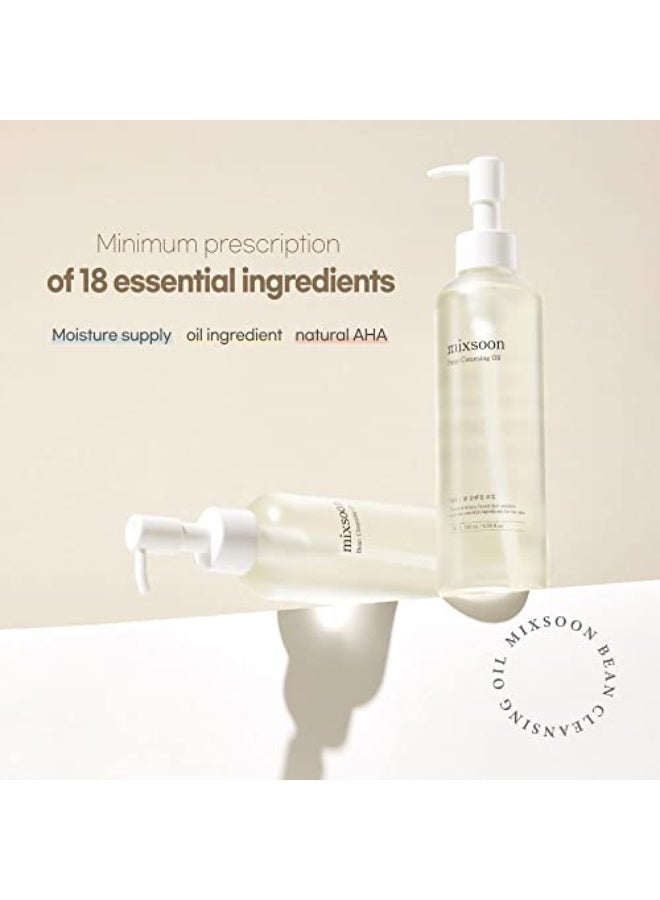 mixsoon Bean Cleansing Oil 6.59 fl oz / 195ml, Korean Glass Skin Care | Sebum-Melting & Pore-Clearing Makeup Remover with Fermented Soybean, Hydrating Vegan Oil for Blackhead Care - Image 4