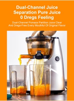 ET-LIFE Slow Masticating Juicer, Slow juicer, Fruit/Vegetable Juicer, Cold Press Juicer with High Output  - Image 3