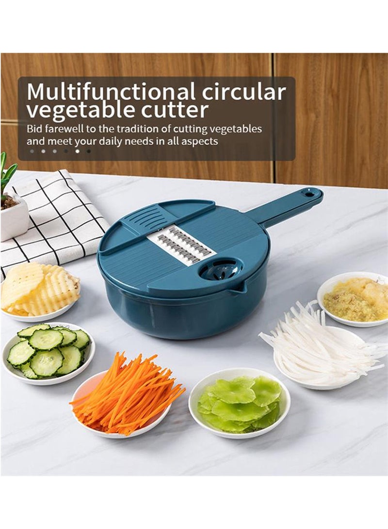 AROAQ Kitchen Tools Multifunctional Salad Chopper & Shredder For Vegetables  - Image 2
