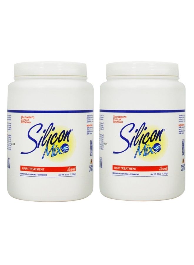 Silicon Mix Intensive Hair Treatment 60oz"Pack of 2"