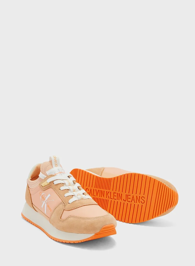 Calvin Klein Jeans Lace Up Low Top Sneakers
