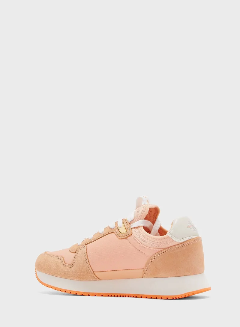 Calvin Klein Jeans Lace Up Low Top Sneakers