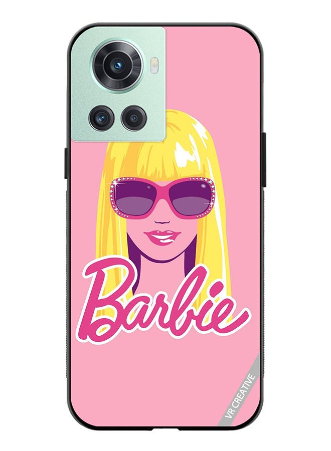 VR CREATIVE Protective Case Cover For OnePlus 10R Pop Barbie Design Multicolour - Image 1