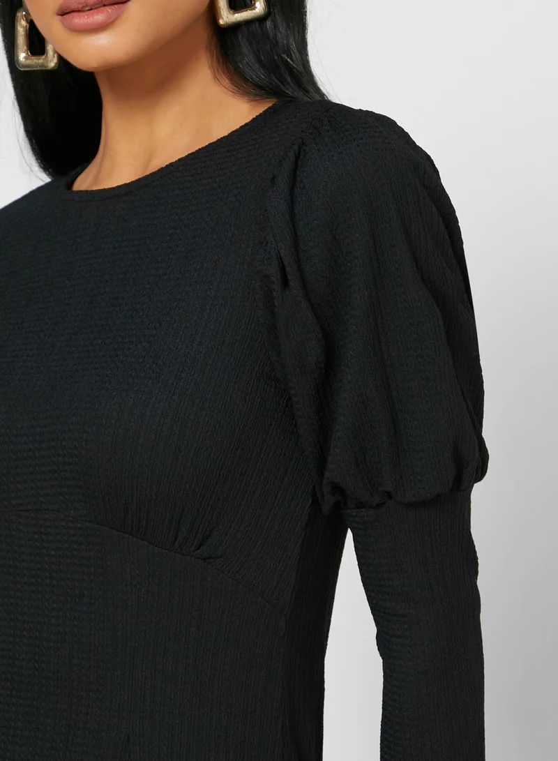 RIVER ISLAND Puff Sleeve  Dress
