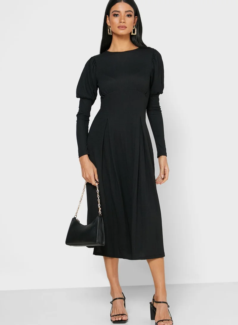 RIVER ISLAND Puff Sleeve  Dress