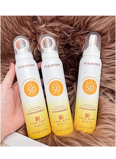 Joyeworld Ultra Sheer Body Spray SPF 50, Broad Spectrum UVA/UVB Protection, Clean Is olation Moisturizing Protection, Protecting Multi-Purpose White Sunscreen Spray, Lightweight, Non-Greasy, Waterproof Body Spray, Non-Allergenic, 150ml  - Image 5
