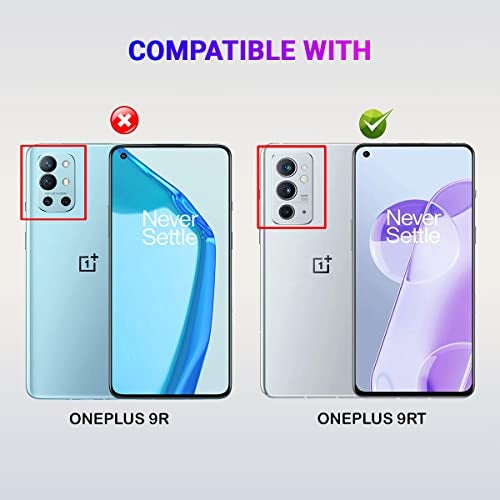 LIRAMARK Silicone Soft Back Cover Case for OnePlus 9RT 5G / 1+9RT 5G (Silicone Black) - Image 2