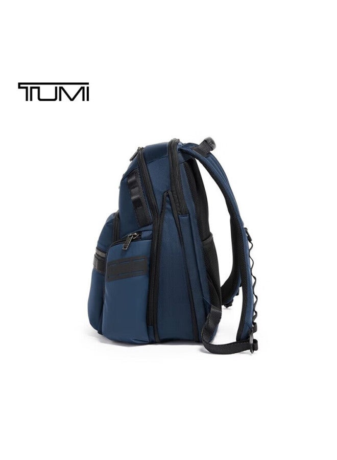 Tumi Alpha Bravo Series Men's Business Travel High-end Fashion Backpack 0232793nvy, Navy Blue - Image 3