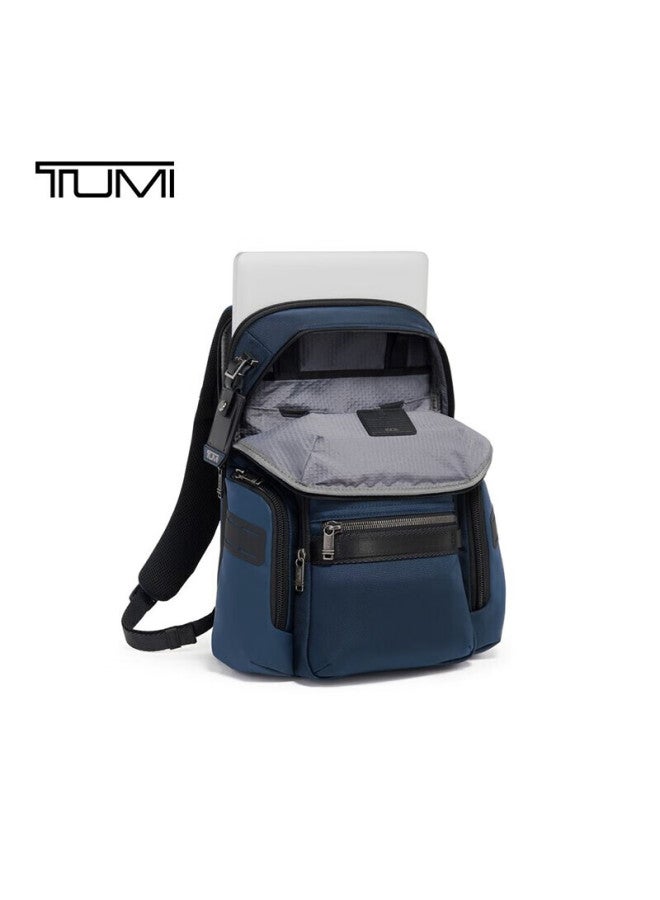 Tumi Alpha Bravo Series Men's Business Travel High-end Fashion Backpack 0232793nvy, Navy Blue - Image 5