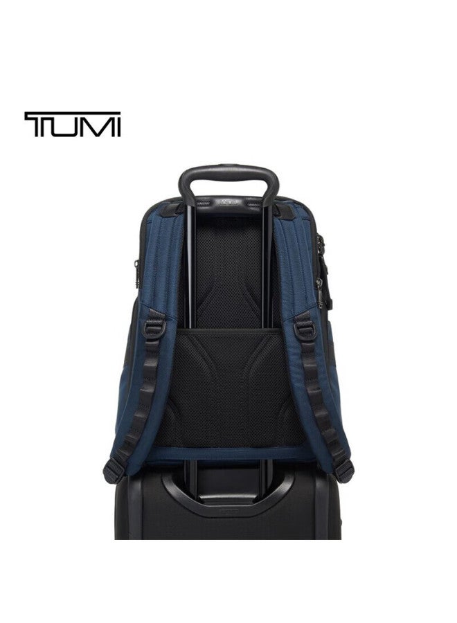 Tumi Alpha Bravo Series Men's Business Travel High-end Fashion Backpack 0232793nvy, Navy Blue - Image 2
