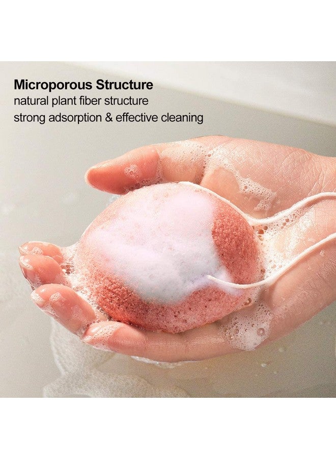 KIRA Round Bath Sponge Pad Puff For Deep Cleansing Exfoliating Washing For Premium Bath Sponge Pad for Silky-Soft Skin and Spa-like Relaxation For Men And Women (Green) - Image 2