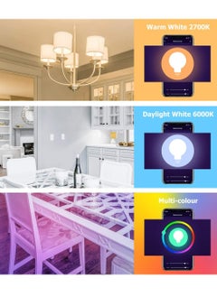 Generic Smart wifi bulb e27 app control dimmable brightness multicolor led light bulb  - Image 5