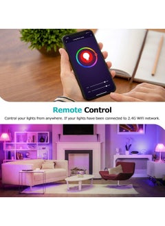 Generic Smart wifi bulb e27 app control dimmable brightness multicolor led light bulb  - Image 3