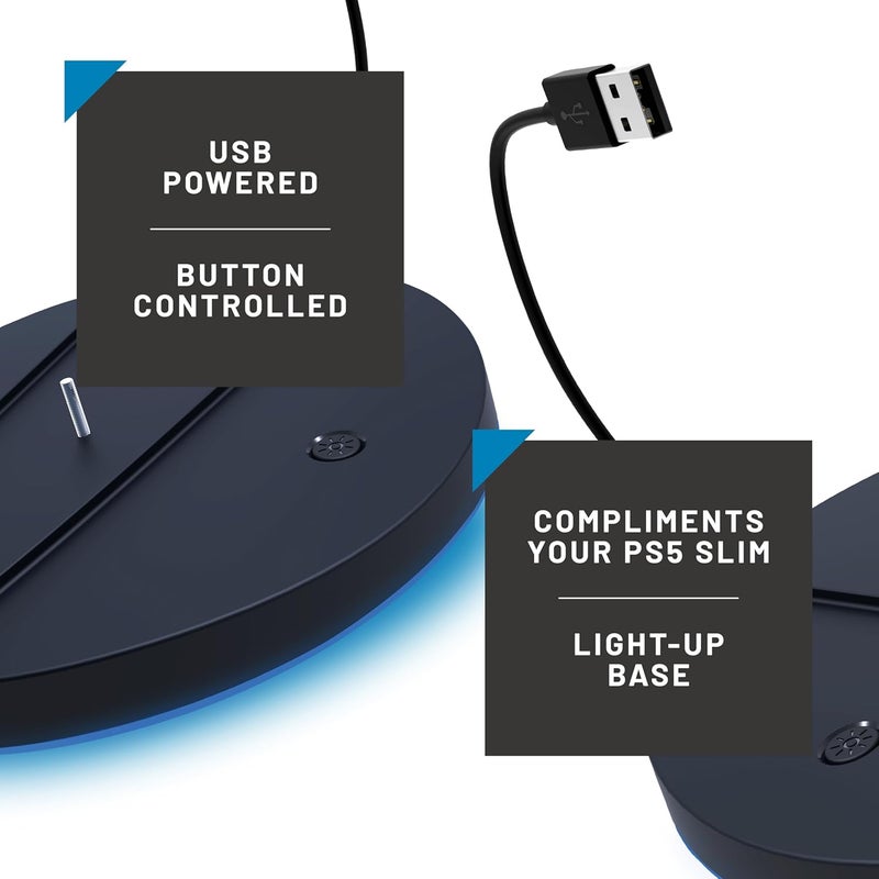 4gamers 4G PS5 SLIM VERTICAL USB CONSOLE STAND - Image 4