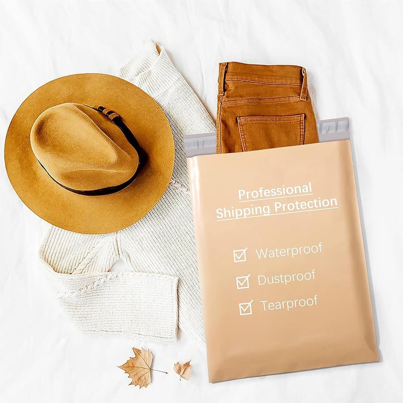 SECUREMENT Compostable Courier Bags based on Starch-Based Polymers - 12x16 inches (100 Pcs) - Image 5