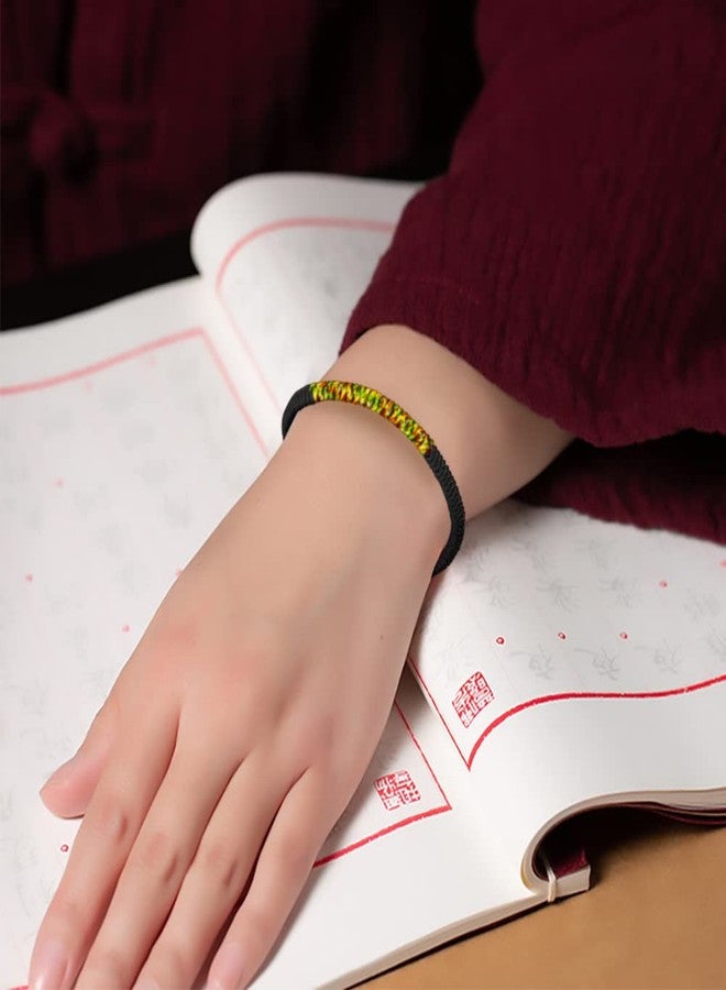 JENDEAR SHINE Tibetan Buddhist Bracelets for Women and Men, Hand Braided Rope Adjustable, Luck Faith Couple Friendship Gift - Image 3