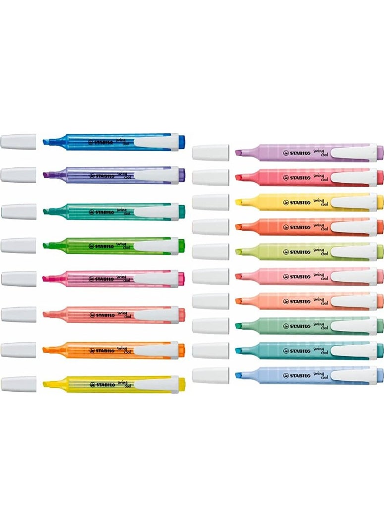STABILO Swing Cool Highlighter 18 Piece Desk Set  - Image 2