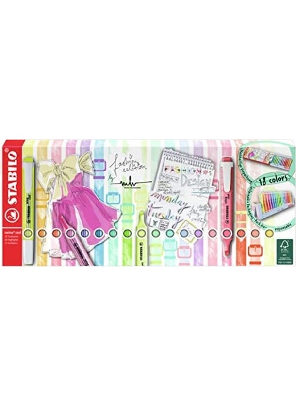 STABILO Swing Cool Highlighter 18 Piece Desk Set  - Image 4