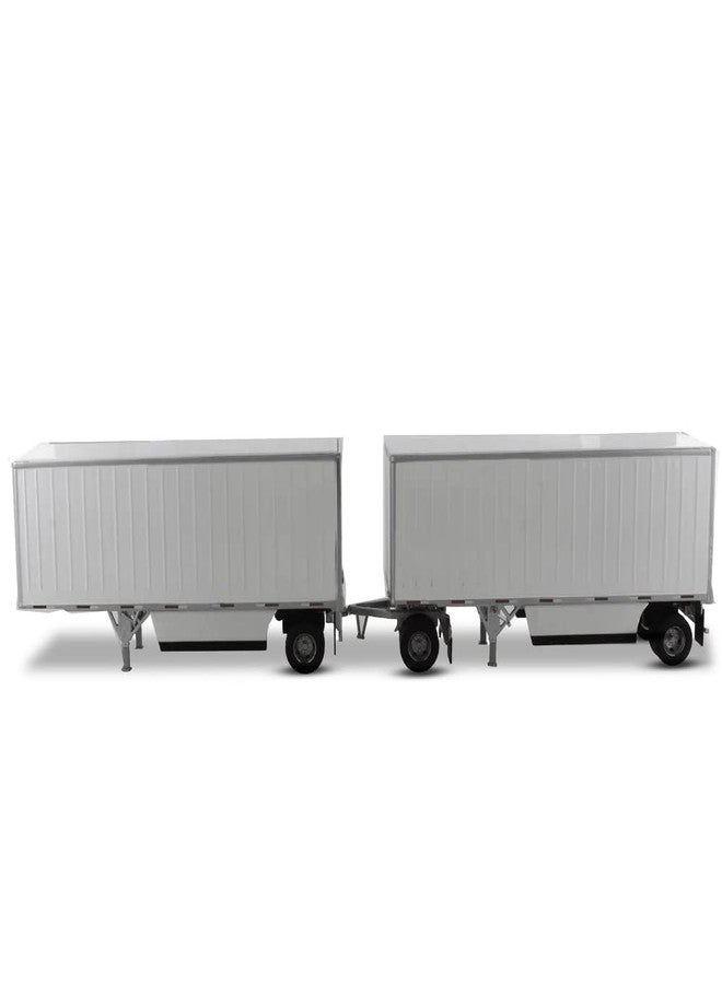 Diecast Masters 1:50 Wabash National 28' White Pup Trailers - - 91036 - Image 2