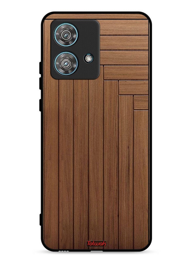 Tolwak Motorola Edge 40 Neo 5G Protective Case Cover Door Pattern - Image 1