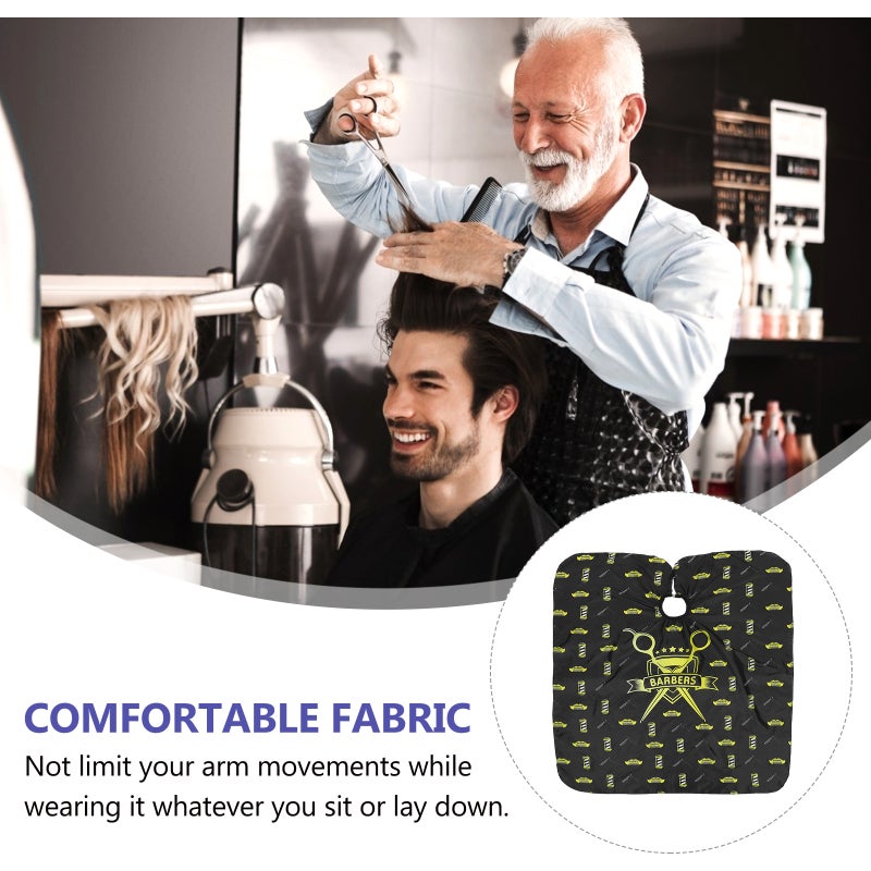 Barber Apron Salon Haircut Cape Professional Salon Cape For Barbershop Hair Trimming 1Pcs - Image 4