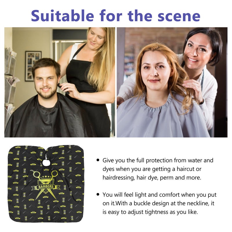 Barber Apron Salon Haircut Cape Professional Salon Cape For Barbershop Hair Trimming 1Pcs - Image 3