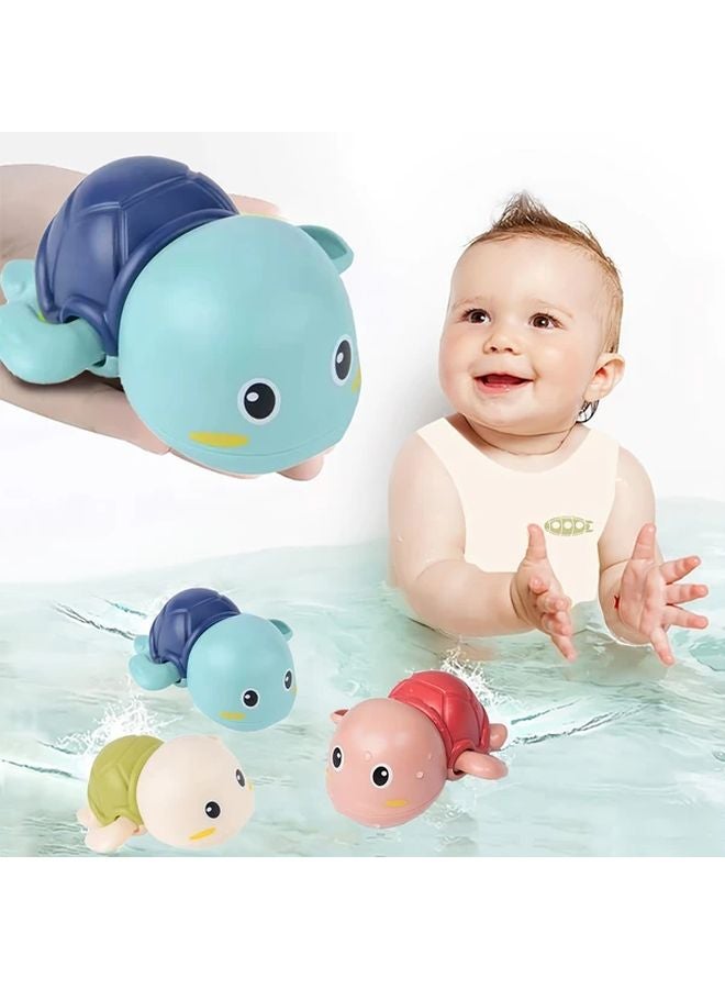 لعبة رش المياه ضفدع الرياح أزرق لعبة استحمام بلاستيكية للمرح في الحمام وحمام السباحة - Image 3