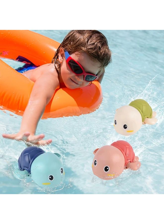 لعبة رش المياه ضفدع الرياح أزرق لعبة استحمام بلاستيكية للمرح في الحمام وحمام السباحة - Image 5