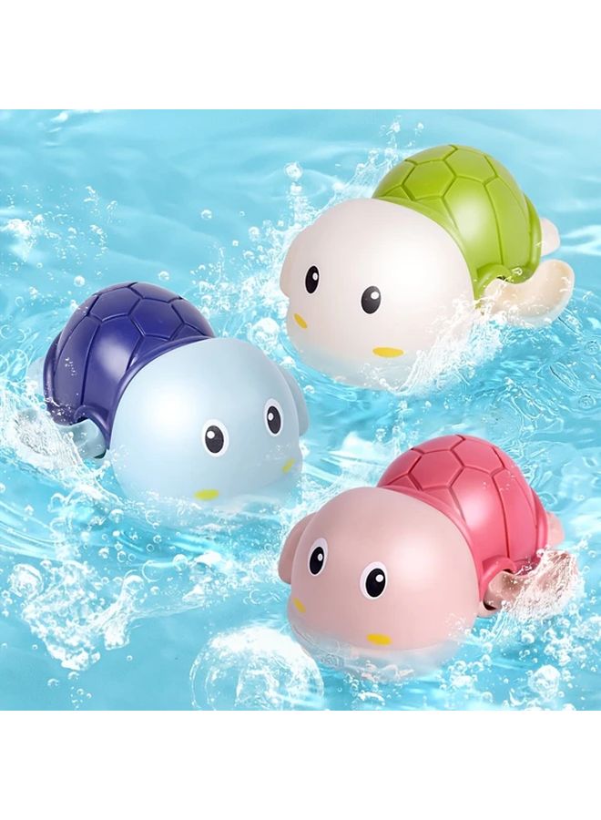 لعبة رش المياه ضفدع الرياح أزرق لعبة استحمام بلاستيكية للمرح في الحمام وحمام السباحة - Image 1