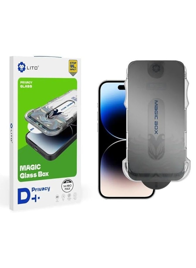 Lito LITO For iPhone 11 Pro Max LITO Magic Box D+ Tools Full Glass Screen Protector - Privacy  - Image 1