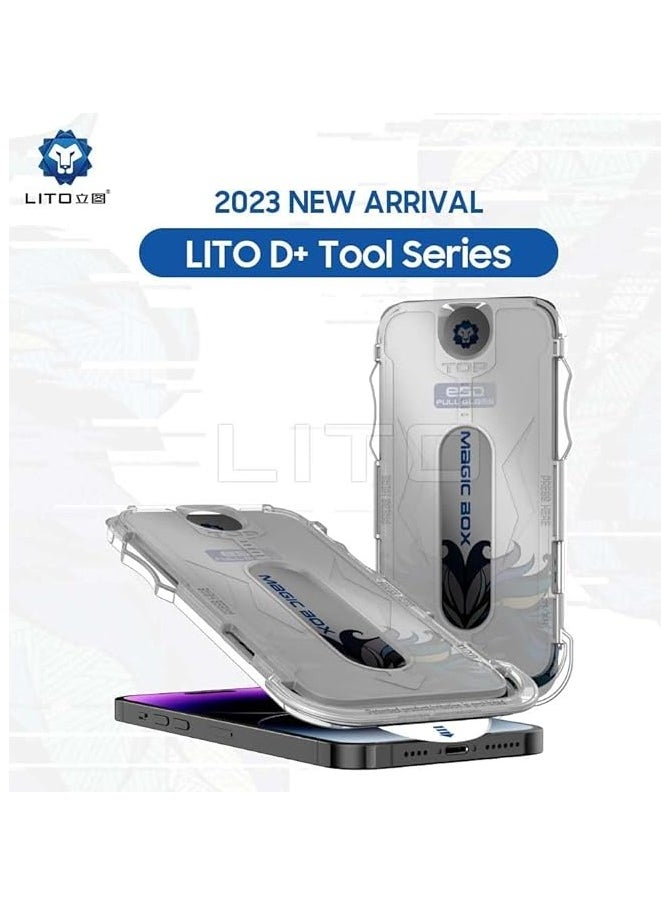 Lito LITO For iPhone 11 Pro Max LITO Magic Box D+ Tools Full Glass Screen Protector - Privacy  - Image 3