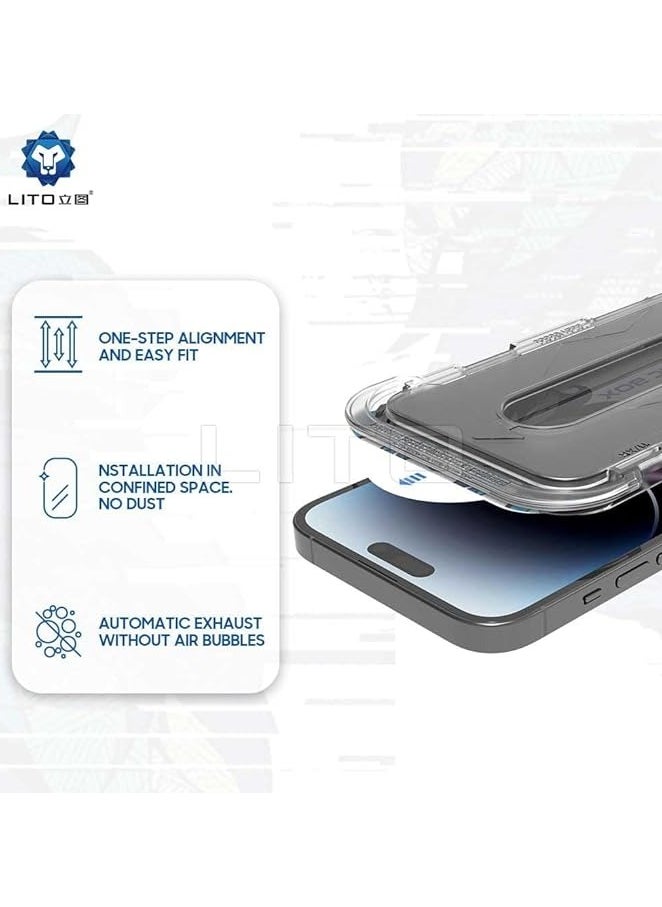Lito LITO For iPhone 11 Pro Max LITO Magic Box D+ Tools Full Glass Screen Protector - Privacy  - Image 5